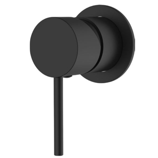 Hali Wall Mixer Matt Black HYB88-301MB-60mm - Bathroom Hub