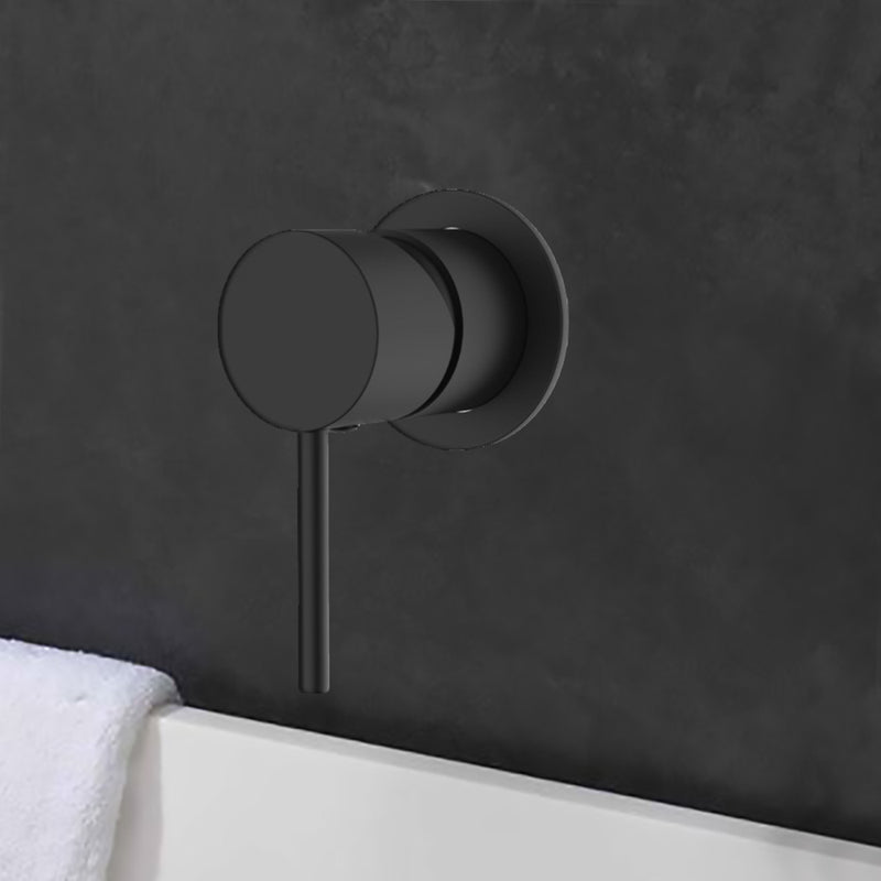 Hali Wall Mixer Matt Black HYB88-301MB-60mm - Bathroom Hub