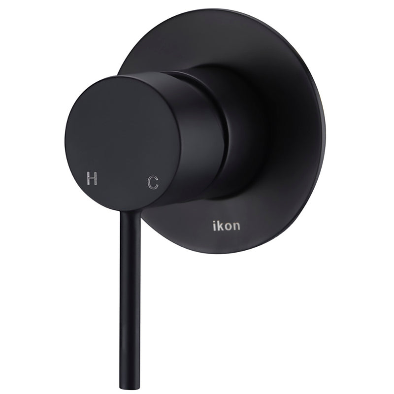 Hali Wall Mixer Matt Black HYB88-301MB - Bathroom Hub