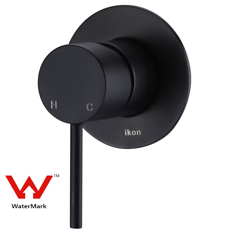 Hali Wall Mixer Matt Black HYB88-301MB - Bathroom Hub