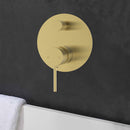 Hali Wall Mixer with Diverter Brushed Gold HYB88-501BG - Bathroom Hub