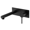 Hali Wall Basin Mixer Matt Black HYB88-601MB - Bathroom Hub