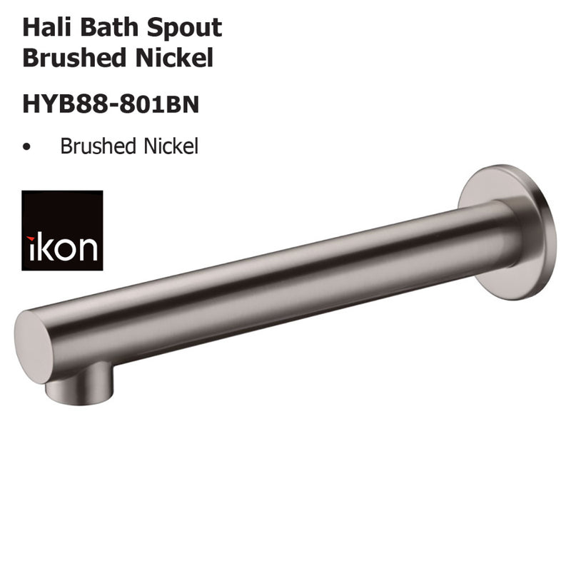 Hali Bath Spout Brushed Nickel HYB88-801BN - Bathroom Hub