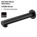 Hali Bath Spout Matt Black HYB88-801MB - Bathroom Hub