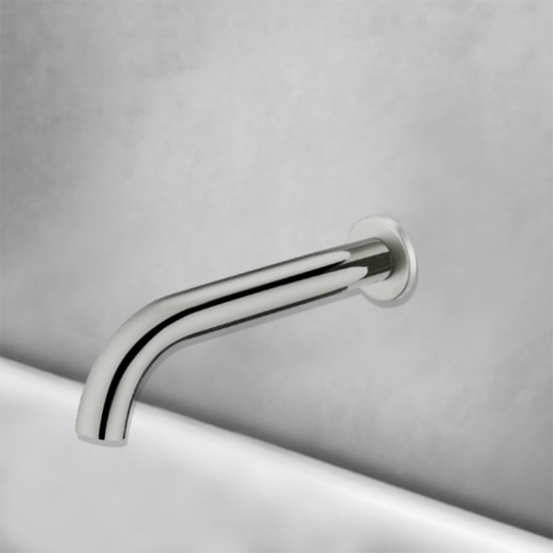 Hali Bath Spout Curve Brushed Nickel HYB88-802BN - Bathroom Hub