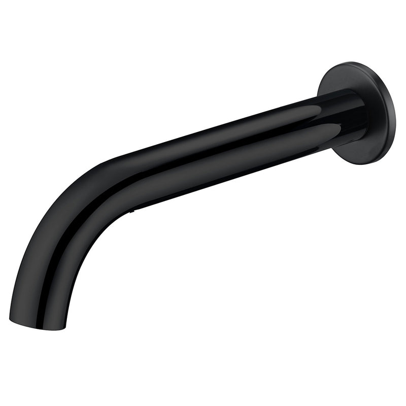 Hali Bath Spout Curve Matt Black HYB88-802MB - Bathroom Hub