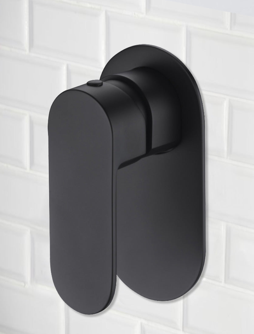 Cora Wall Mixer Matt Black PBR3001LF-B - Bathroom Hub