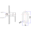 Cora Wall Mixer PBR3001 - Bathroom Hub