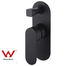 Cora Wall Mixer with Diverter Matt Black PBR3002-B - Bathroom Hub