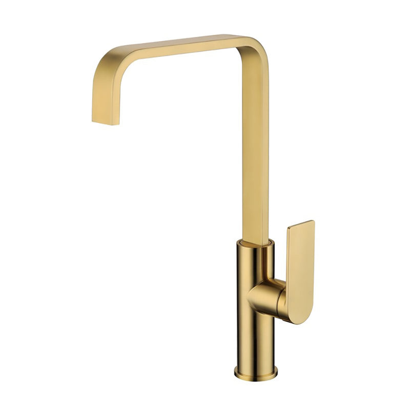 Ruki Sink Mixer Brushed Gold PBS1001BG - Bathroom Hub