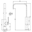 Ruki Sink Mixer PBS1001LF - Bathroom Hub
