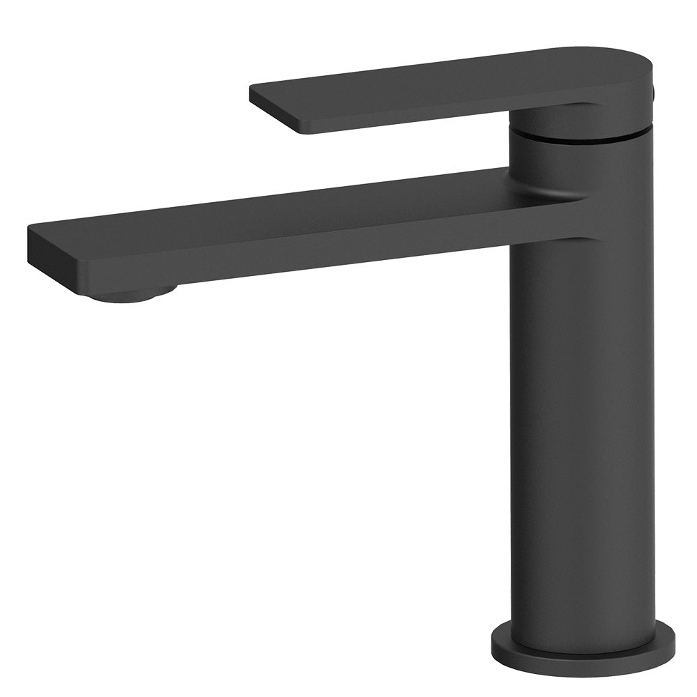 Ruki Basin Mixer Matt Black PBS2001LF-MB - Bathroom Hub