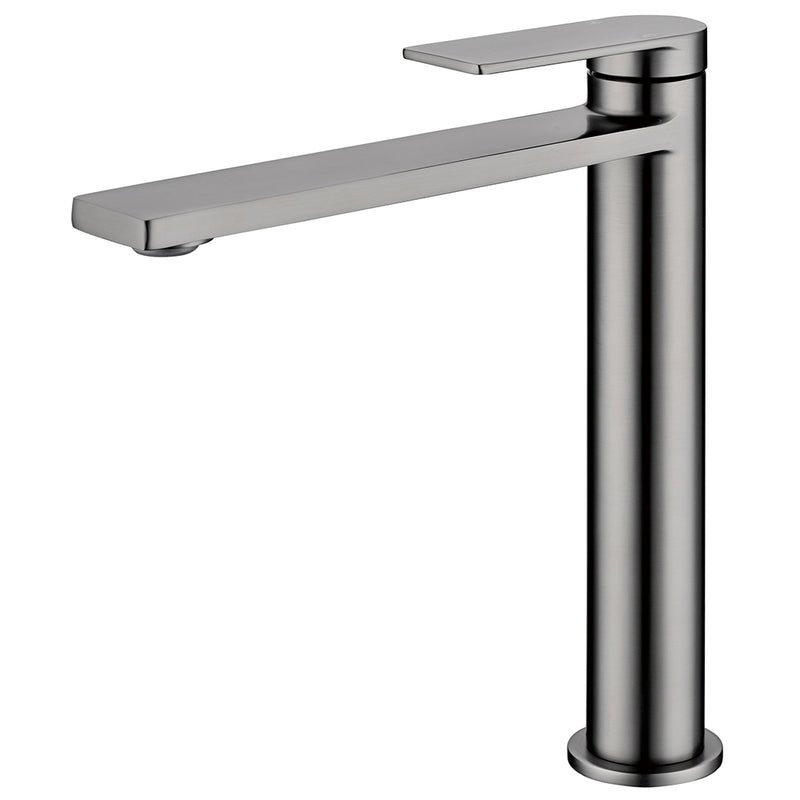 Ruki High Rise Basin Mixer Gunmetal PBS2002GM - Bathroom Hub