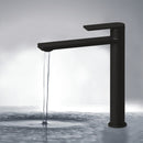 Ruki High Rise Basin Mixer Matt Black PBS2002LF-MB - Bathroom Hub