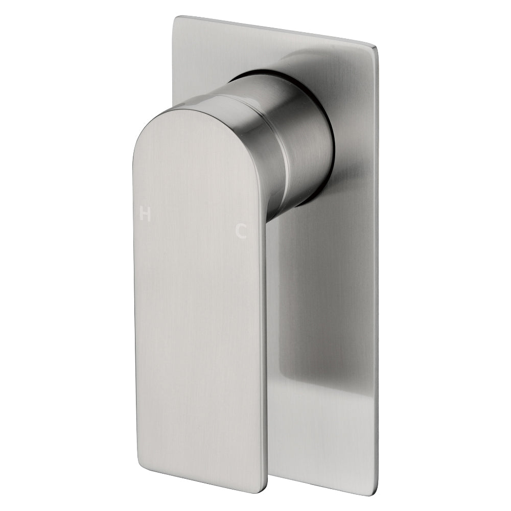 Ruki Wall Mixer Brushed Nickel PBS3001BN - Bathroom Hub