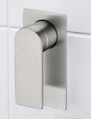 Ruki Wall Mixer Brushed Nickel PBS3001BN - Bathroom Hub
