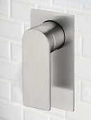 Ruki Wall Mixer Brushed Nickel PBS3001BN - Bathroom Hub
