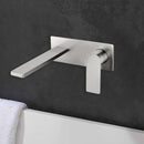 Ruki Wall Basin Mixer Brushed Nickel PBS3003-BN - Bathroom Hub