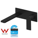 Ruki Wall Basin Mixer Matt Black PBS3003-MB - Bathroom Hub