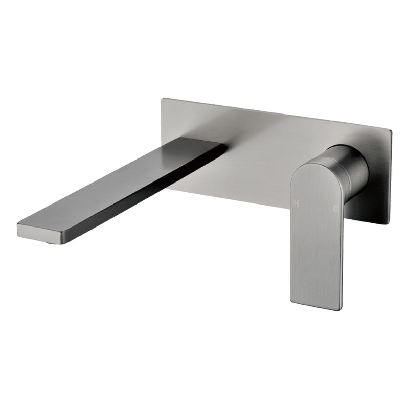 Ruki Wall Basin Mixer Gunmetal PBS3003GM - Bathroom Hub