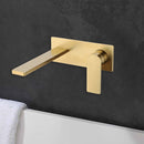Ruki Wall Basin Mixer Brushed Gold PBS3003LF-BG - Bathroom Hub