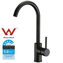Otus Gooseneck Sink Mixer Matt Black PC1001LF-B