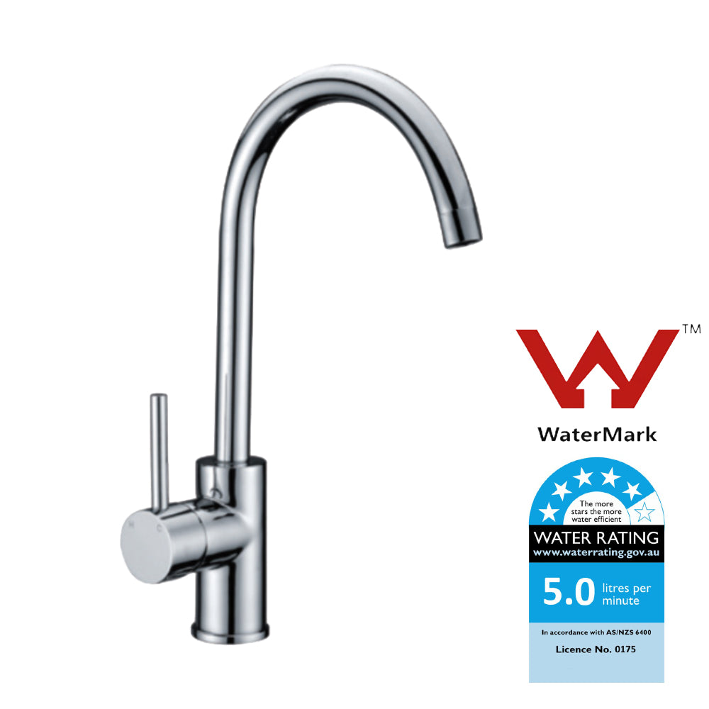 Otus Gooseneck Sink Mixer PC1001LF - Bathroom Hub