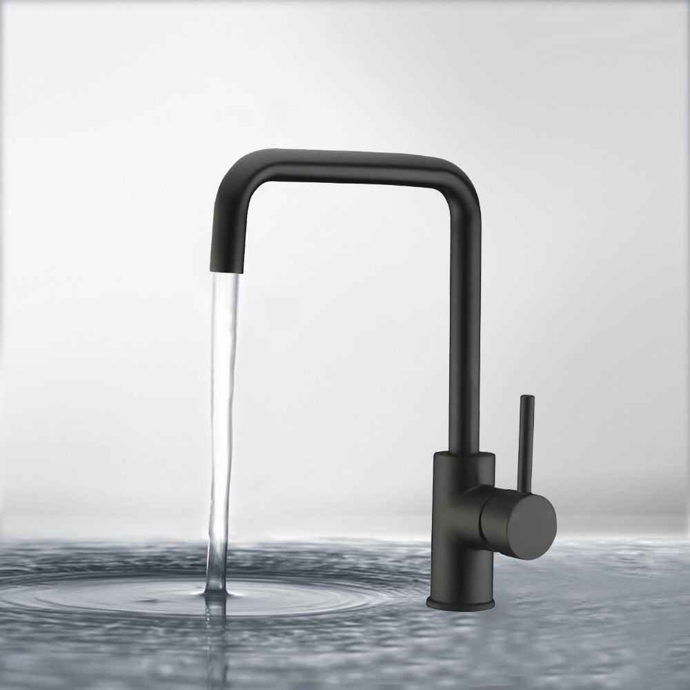 Otus Sink Mixer Matt Black PC1002LF-B - Bathroom Hub