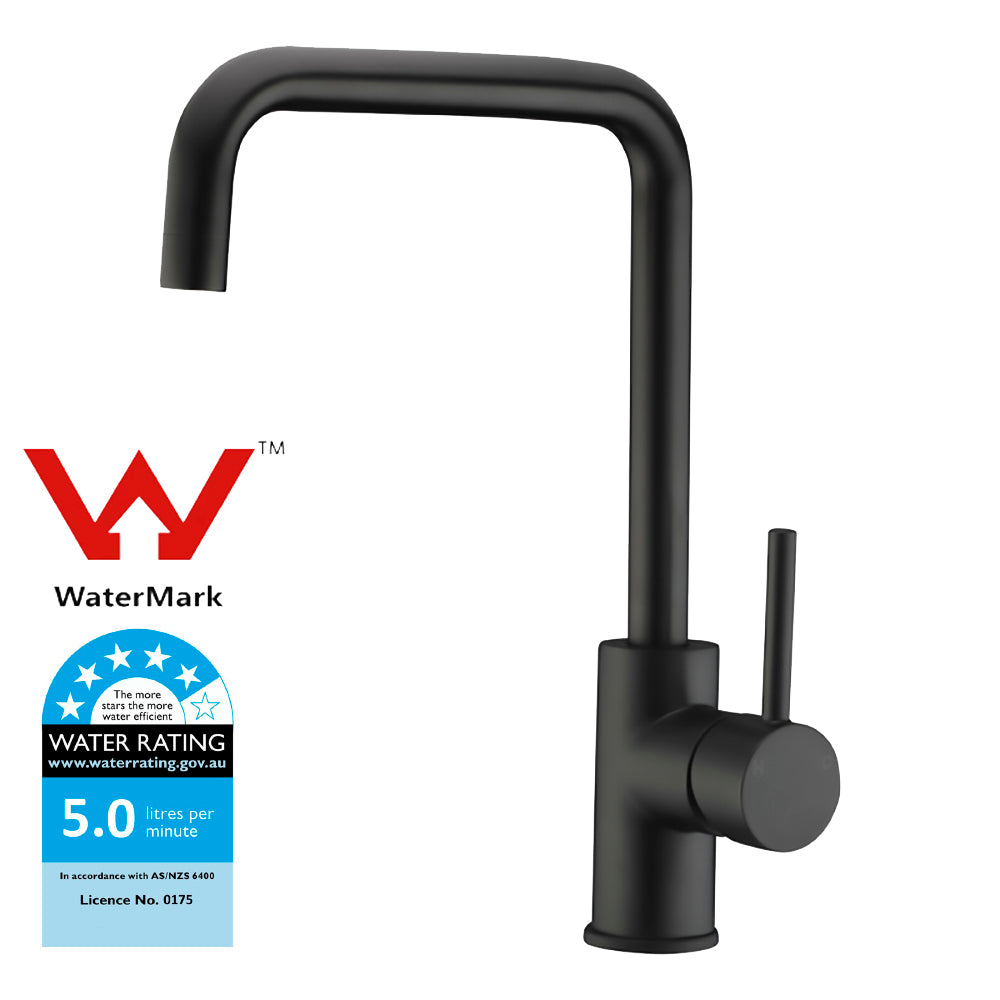 Otus Sink Mixer Matt Black PC1002LF-B - Bathroom Hub