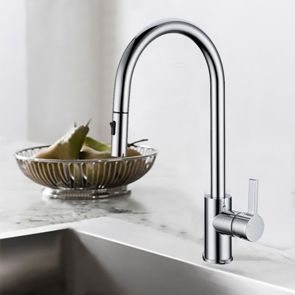 Otus New Pull out Sink Mixer Chrome PC1016LF - Bathroom Hub