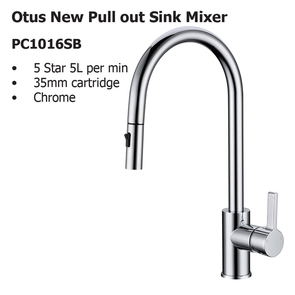 Otus New Pull out Sink Mixer PC1016SB