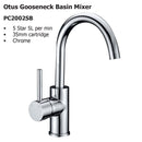 Otus Gooseneck Basin Mixer PC2002LF