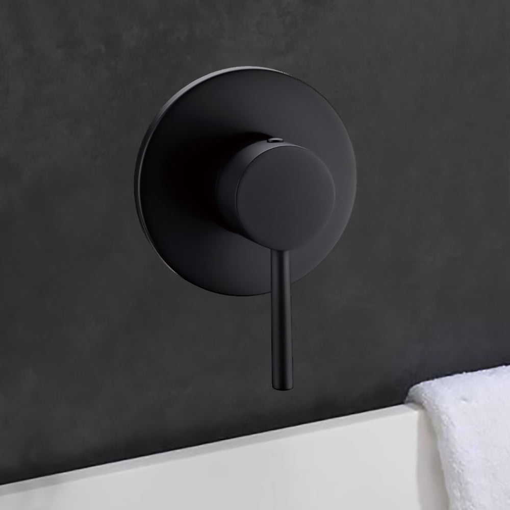 Otus Wall Mixer Matt Black PC3001SB-B - Bathroom Hub