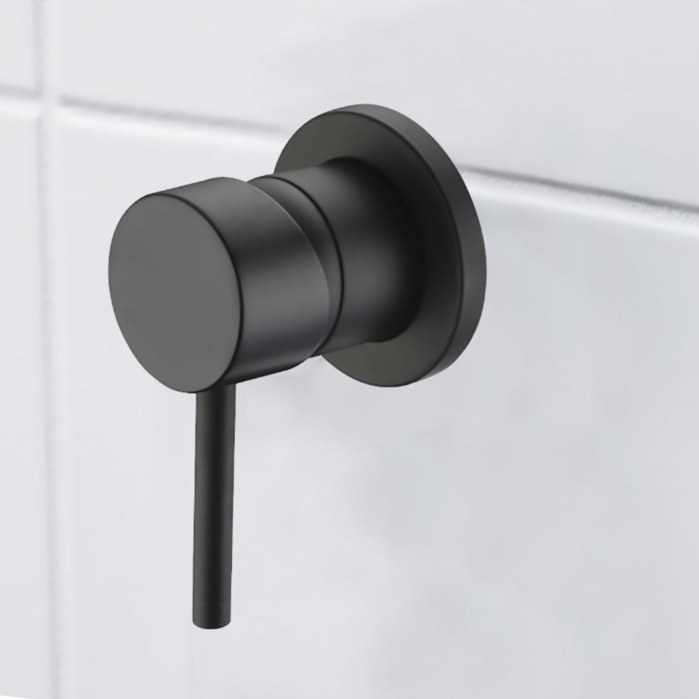 Otus Wall Mixer Matt Black PC3003SB-B - Bathroom Hub