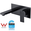 Otus Wall Basin Mixer Matt Black PC3004LF-B