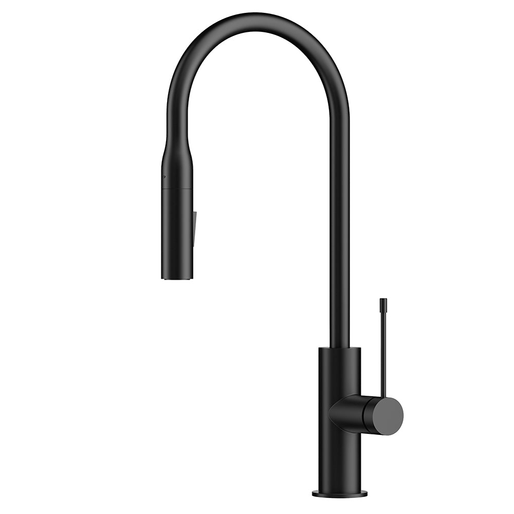 Pull out Sink Mixer in Matt Black PCC1002MB In Sydney