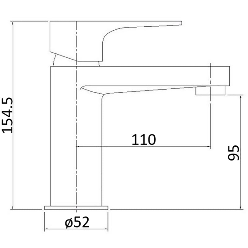 Lava Basin Mixer PH2001SB