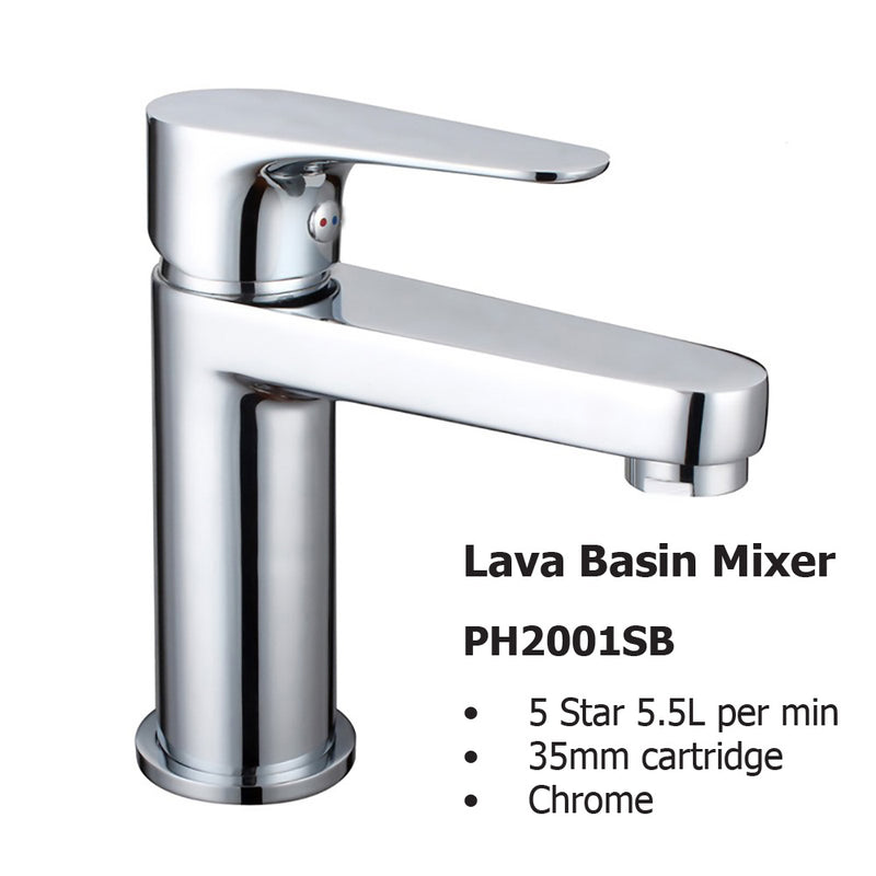 Lava Basin Mixer PH2001SB