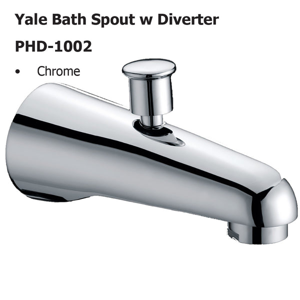 Yale Bath Spout w Diverter PHD-1002