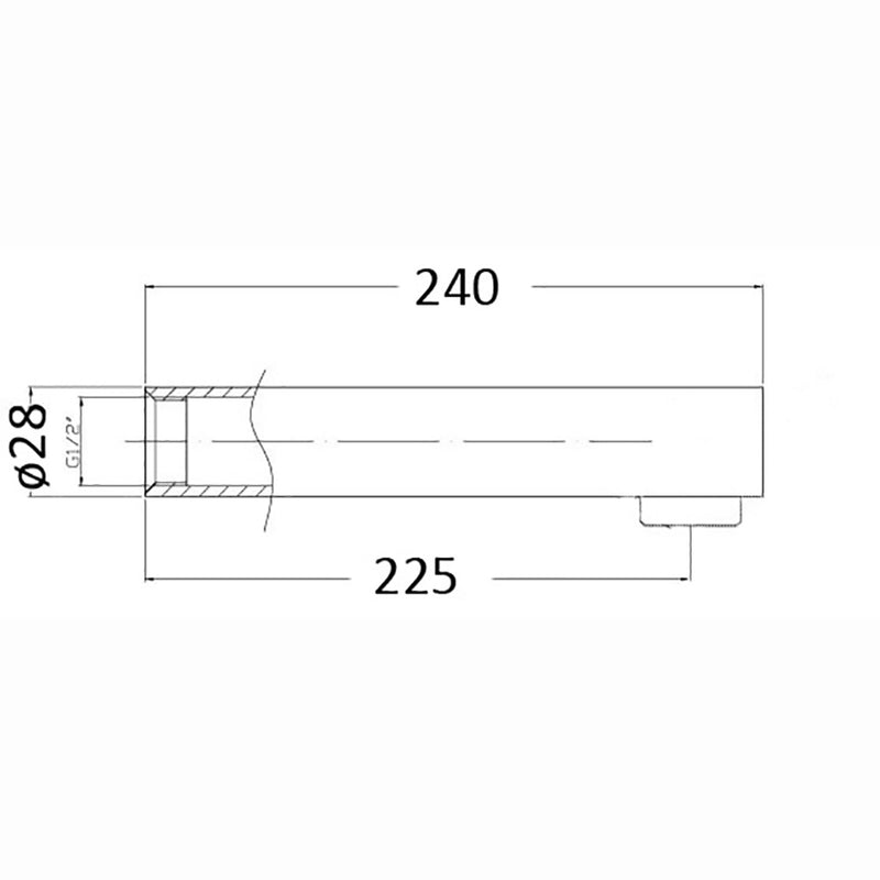 Yale Bath Spout PHD-1010