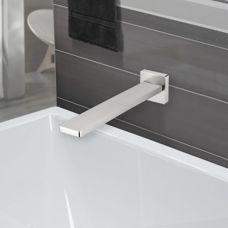 Ruki Bath Spout Brushed Nickel PHD1019BN - Bathroom Hub