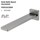 Ruki Bath Spout Gunmetal PHD1019GM - Bathroom Hub