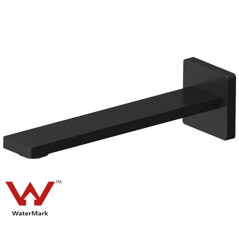 Ruki Bath Spout Matt Black PHD1019MB - Bathroom Hub