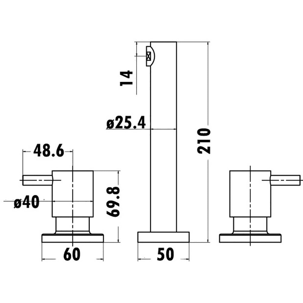 Bath Tap Set PJK90NZ01 - Bathroom Hub