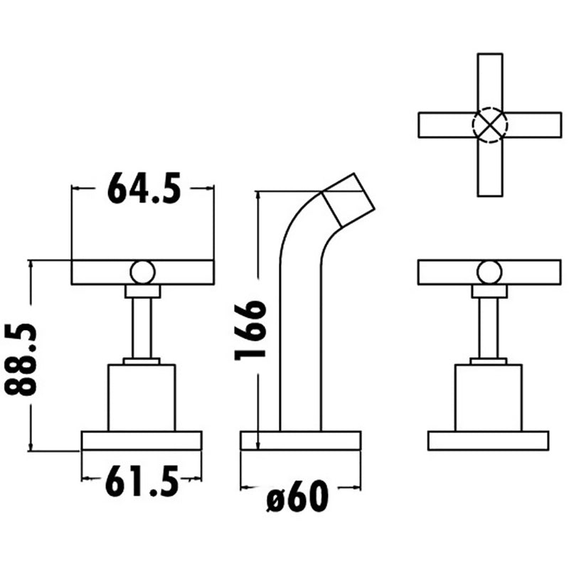 Bath Tap Set PLNZ01