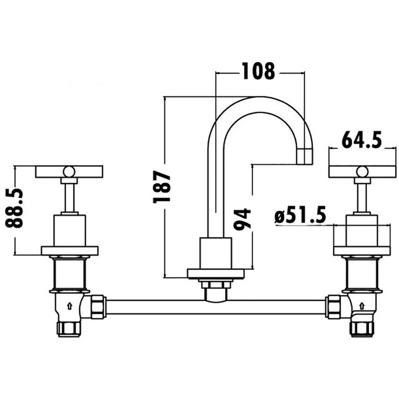 Basin Tap Set PLNZ04