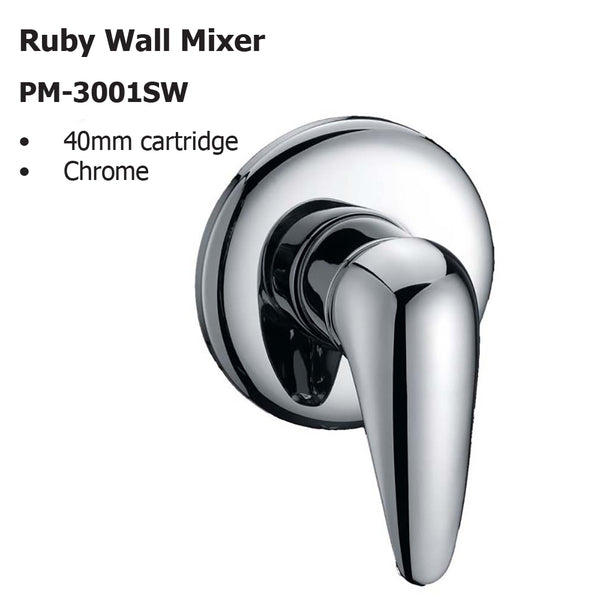 Ruby Wall Mixer PM-3001SW