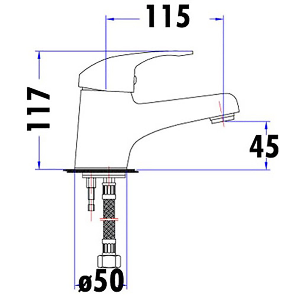 Ruby Basin Mixer PM2001LF