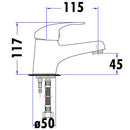 Ruby Basin Mixer PM2001LF