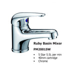Ruby Basin Mixer PM2001LF